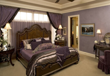 20 Master Bedroom Design Ideas in Romantic Style - romantic bedroom, bedroom design, bedroom