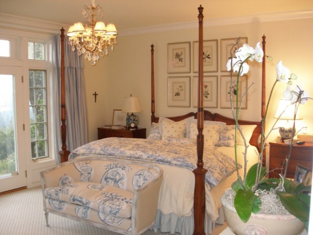 20 Master Bedroom Design Ideas in Romantic Style (9)