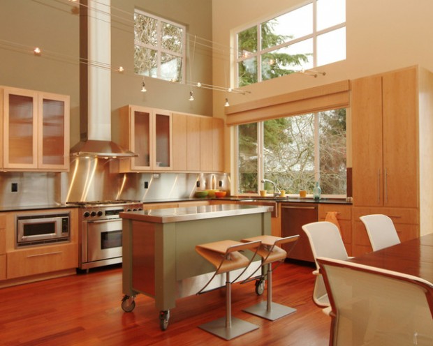 22 Great Kitchen Island Design Ideas in Modern Style (20)
