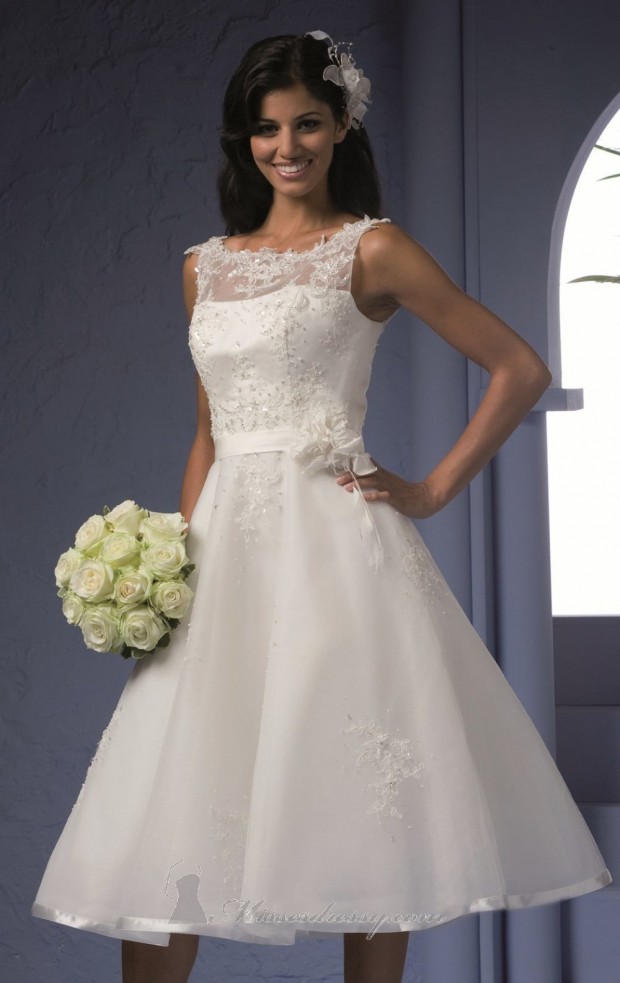 23 Beautiful Short Wedding Dresses (16)