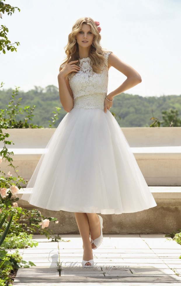 23 Beautiful Short Wedding Dresses (6)