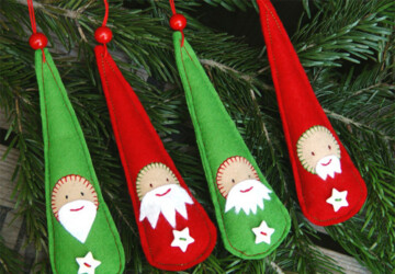 22 Cute DIY Christmas Ornaments - diy ornaments, Diy Christmas ornaments, Diy Christmas, diy, Christmas ornaments, Christmas