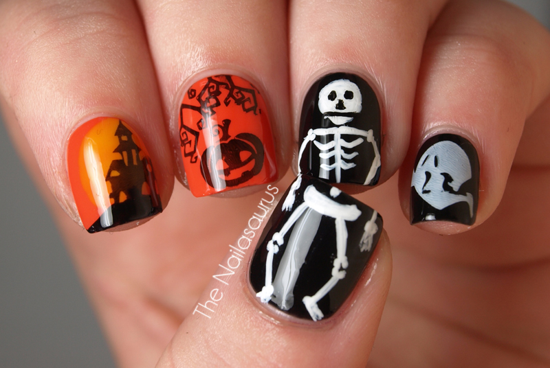 23 Easy Creative and Funny Nail Art Ideas for Halloween