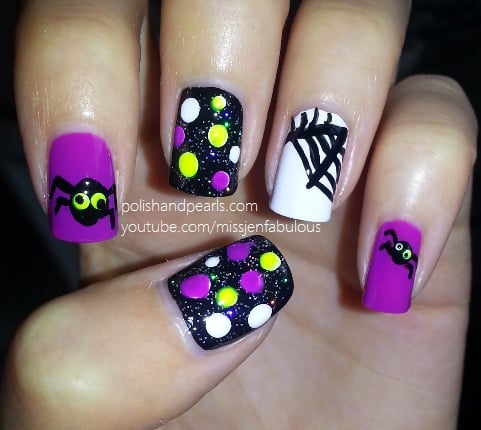 23 Easy Creative and Funny Nail Art Ideas for Halloween (5)