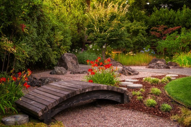 25 Amazing Garden Bridge Design Ideas that Will Make Your Garden Beautiful (13)
