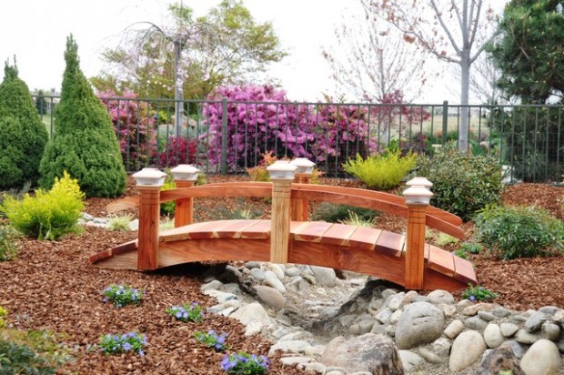 25 Amazing Garden Bridge Design Ideas that Will Make Your Garden Beautiful (16)