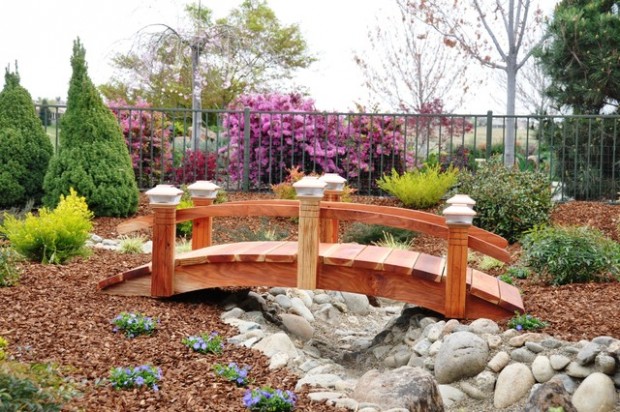 25 Amazing Garden Bridge Design Ideas that Will Make Your Garden Beautiful 16 620x412