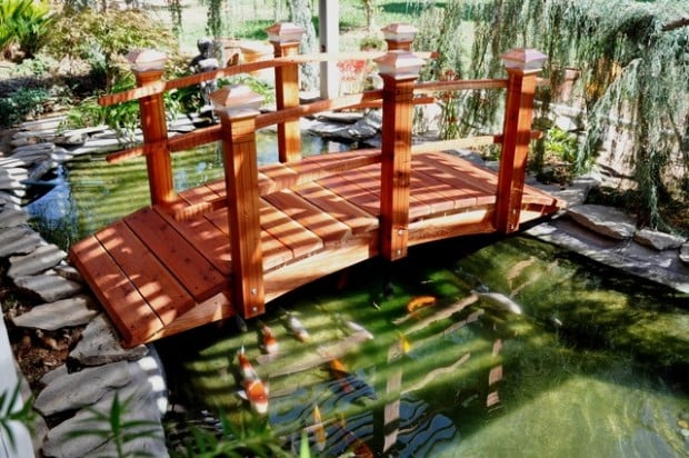 25 Amazing Garden Bridge Design Ideas that Will Make Your Garden Beautiful (9)