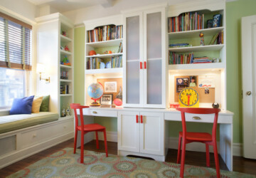 22 Inspirational Kids Study Room Design Ideas - room design, kids study room, kids study, kids