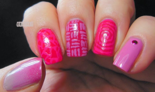 26 Attractive and Popular Nail Art Ideas That You Will Love (3)