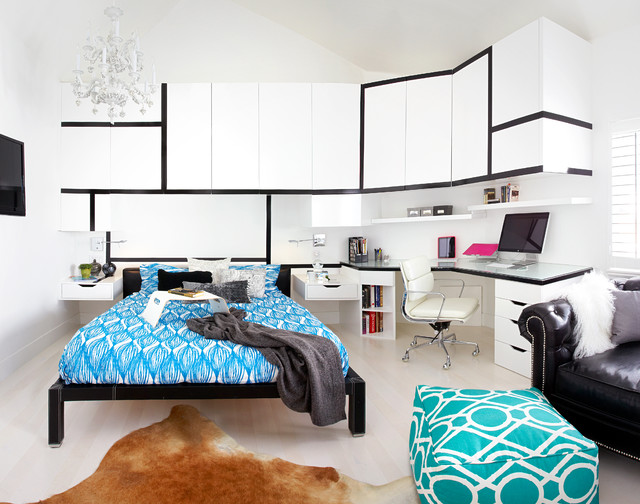 31 Amazing Teenage Bedroom Design Ideas - teenage bedroom, teenage, design ideas, bedroom design