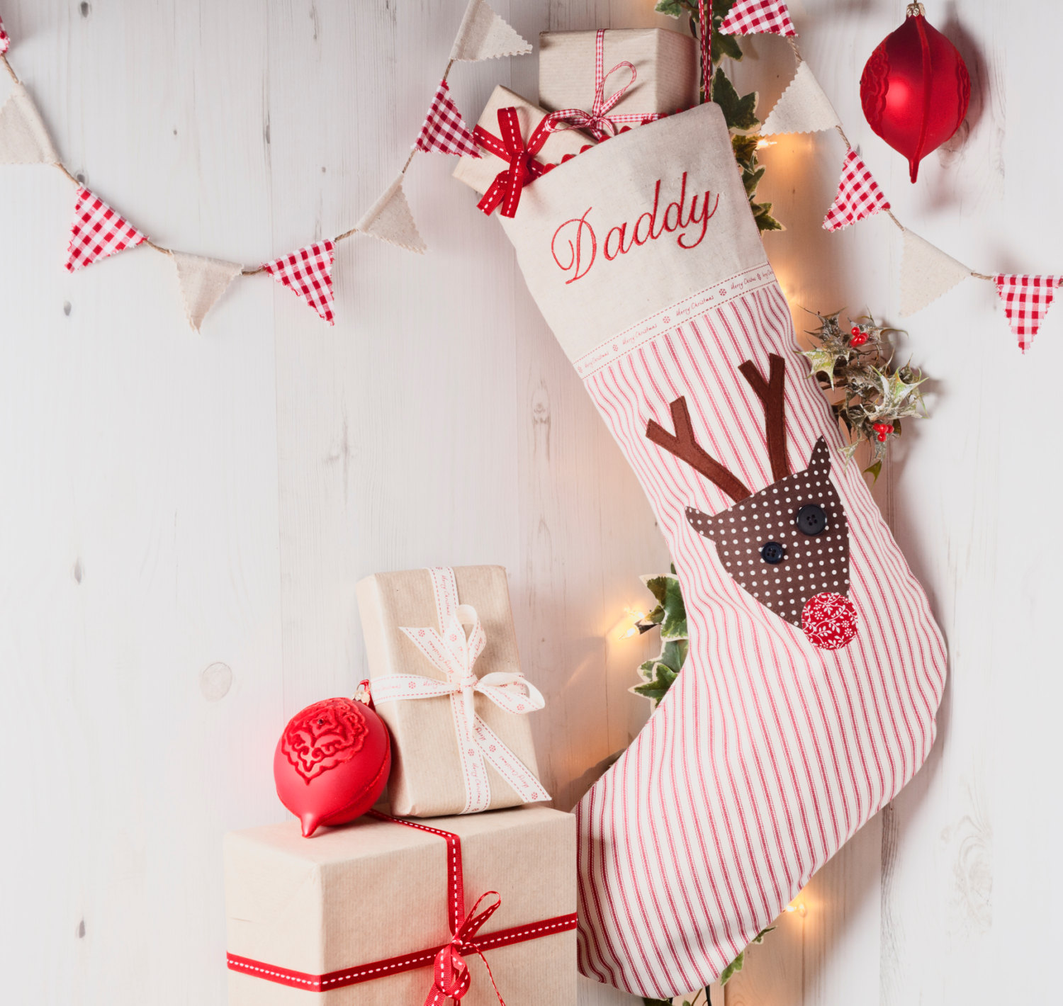 girly christmas stockings