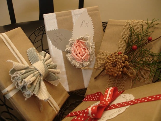18Original and Creative DIY Christmas Gift Wrap Ideas (4)