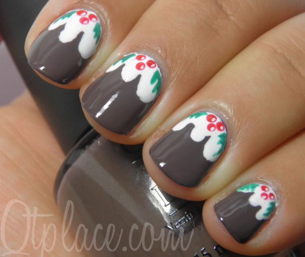 19 Gorgeous Winter Inspired Nail Art Ideas (7)