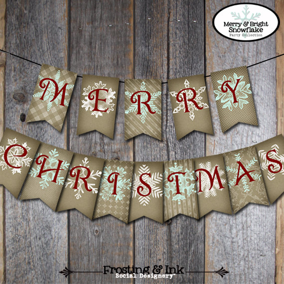 Amazing Decorating Ideas With Christmas Banners