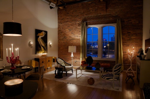 20 Amazing Interior Design Ideas with Brick Walls (14)