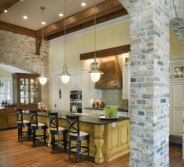 20 Amazing Interior Design Ideas with Brick Walls (18)