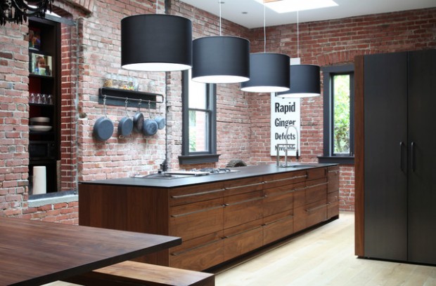 20 Amazing Interior Design Ideas with Brick Walls (5)