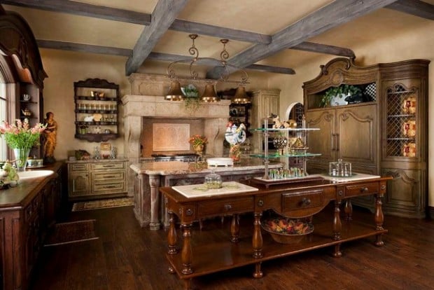 20 Country Style Kitchen Design Ideas (18)