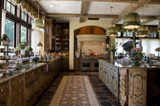 20 Country Style Kitchen Design Ideas (9)