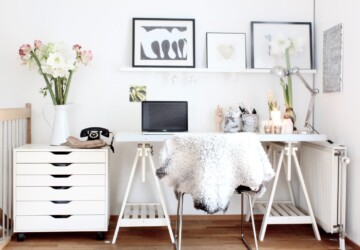 20 Creative Ways to Organize Your Work Space - Home Organization, Home office, home decor