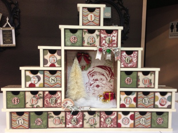 20 Enchanting Handmade Christmas Advent Calendar Ideas (17)