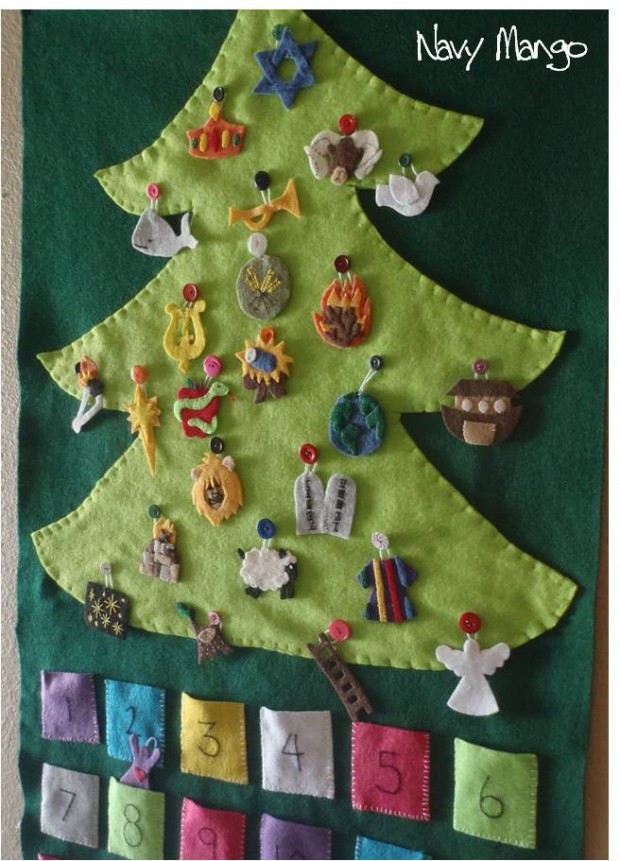 20 Enchanting Handmade Christmas Advent Calendar Ideas (3)