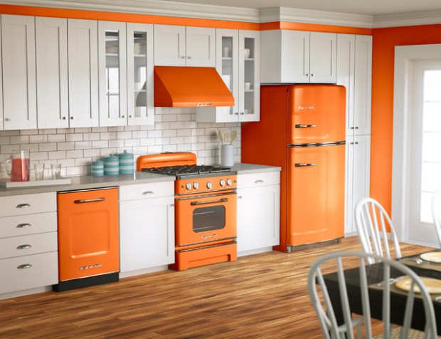 20 Great Kitchen Design Ideas in Retro Style (19)