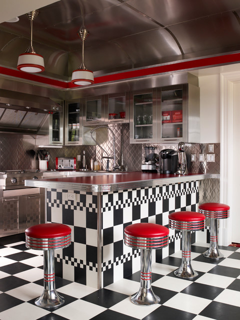 20 Great Kitchen Design Ideas in Retro Style (4)