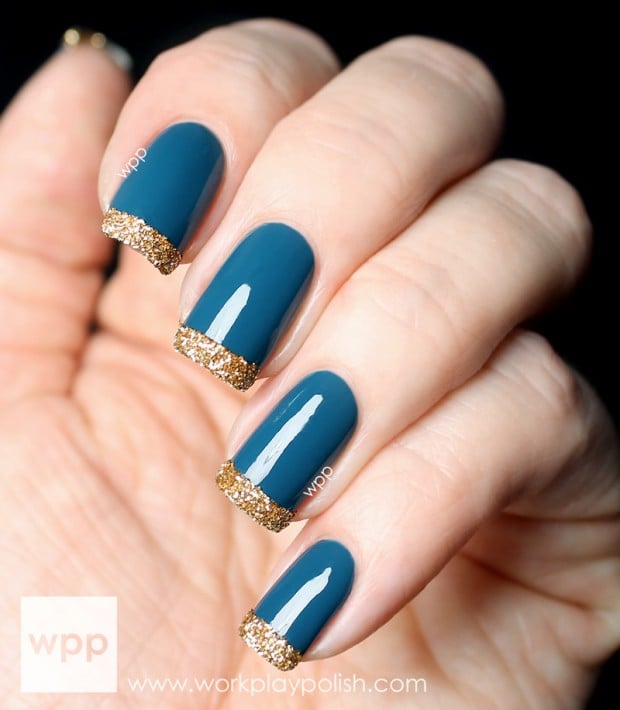 20 Popular FallWinter Nail Design Ideas (1)