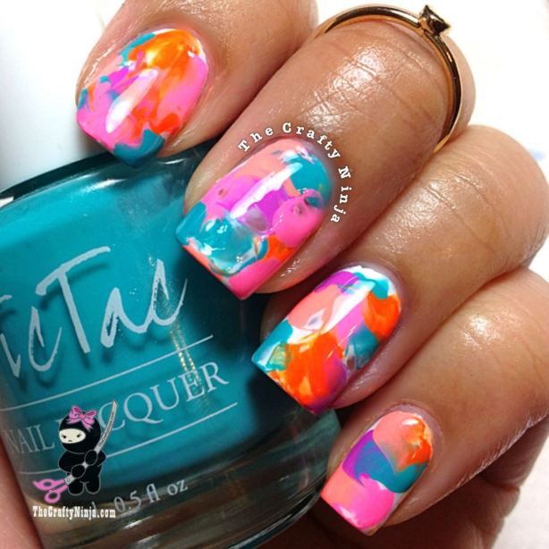 22 Amazing Nail Art Tutorials by Blogger The Crafty Ninja (11)