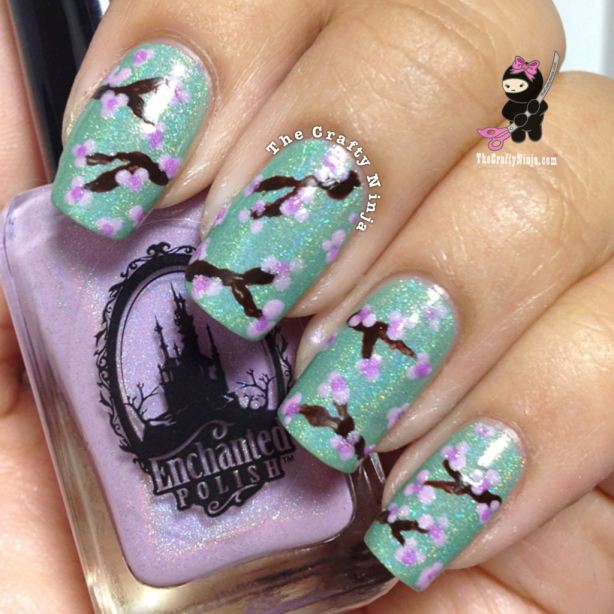 22 Amazing Nail Art Tutorials by Blogger The Crafty Ninja (16)