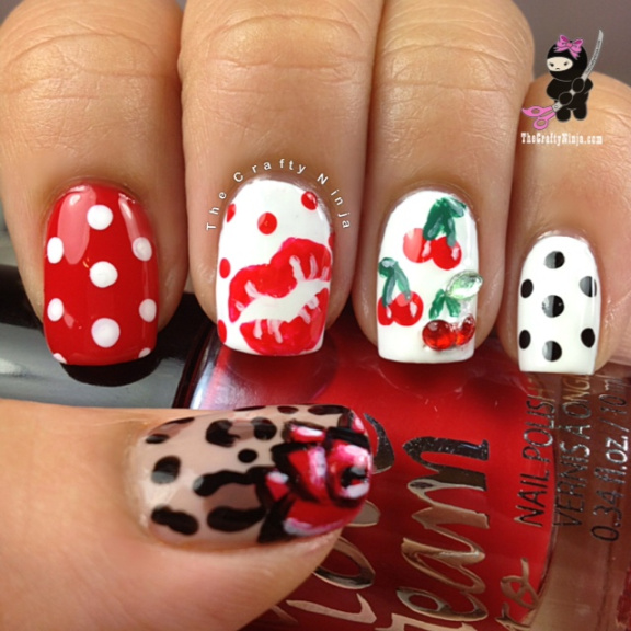 22 Amazing Nail Art Tutorials by Blogger The Crafty Ninja (17)