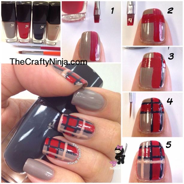 22 Amazing Nail Art Tutorials by Blogger The Crafty Ninja (22)