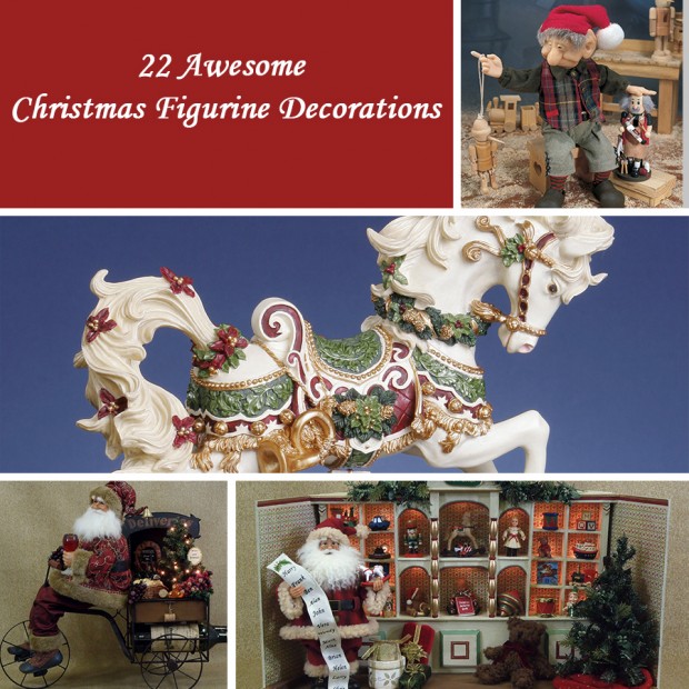 22 Awesome Christmas Figurine Decorations (0)
