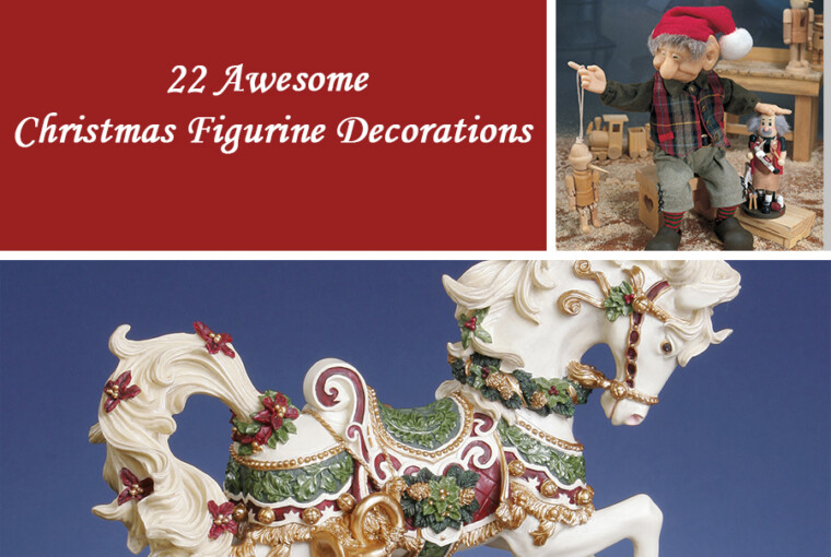 22 Awesome Christmas Figurine Decorations - snowman, santa, Figurines, Figurine decorations, decorations, Christmas Decorations, Christmas
