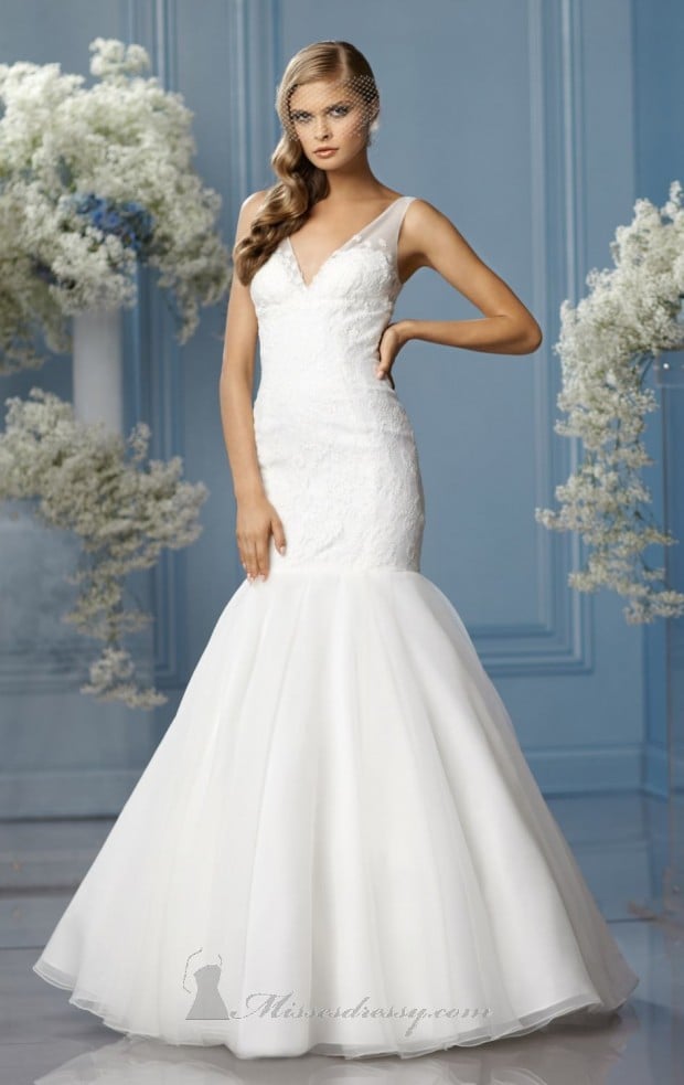 22 Gorgeous Mermaid Wedding Dresses (12)