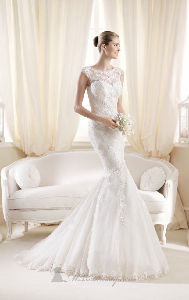 22 Gorgeous Mermaid Wedding Dresses (20)