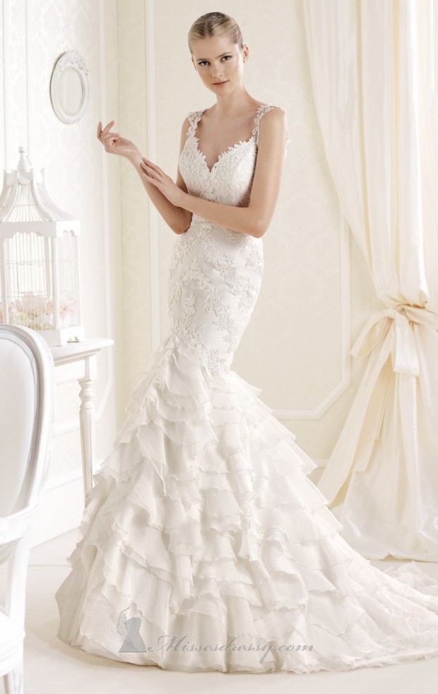 22 Gorgeous Mermaid Wedding Dresses (21)