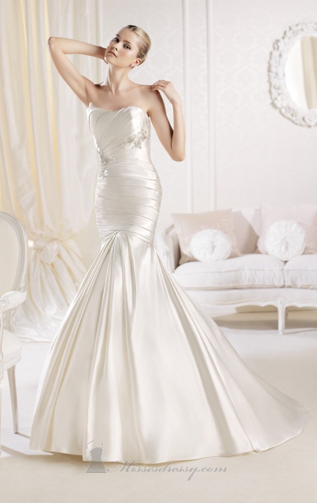 22 Gorgeous Mermaid Wedding Dresses (22)