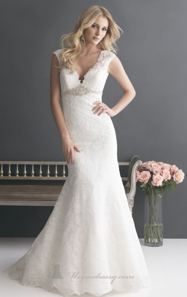 22 Gorgeous Mermaid Wedding Dresses (5)