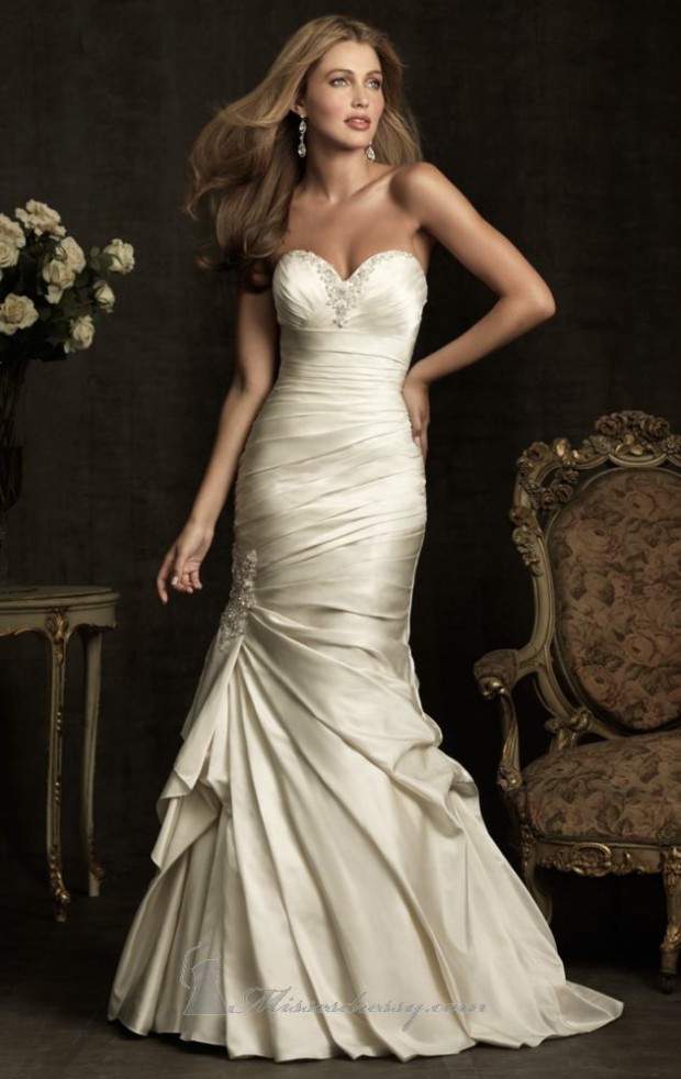 22 Gorgeous Mermaid Wedding Dresses (6)