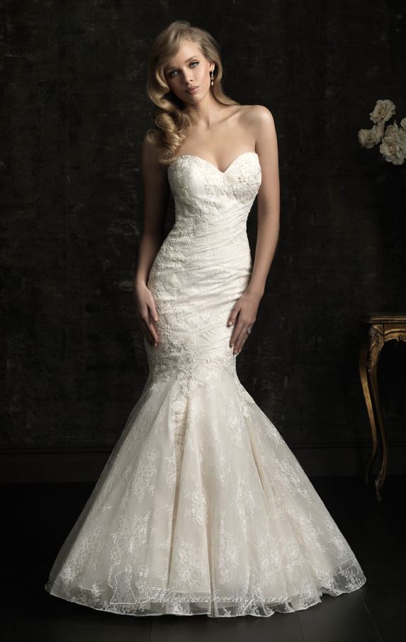 22 Gorgeous Mermaid Wedding Dresses (8)