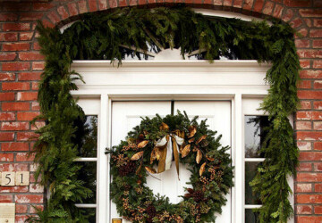 20 Great Christmas Front Door Decorating Ideas - Front door, Christmas front door decor, christmas decoration, Christmas