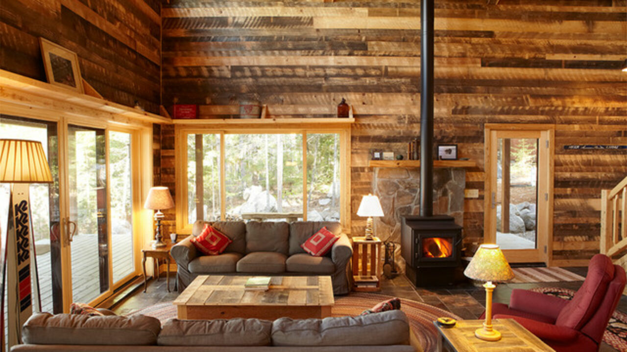 22 Wonderful Interior Design Ideas with Wooden Walls