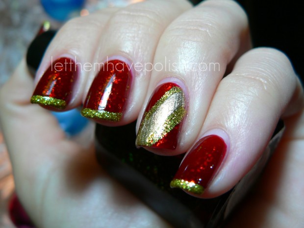 23 Amazing Christmas Nail Design Ideas (4)