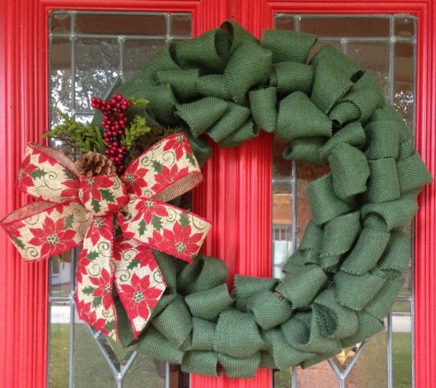 30 Beautiful And Creative Handmade Christmas Wreaths (30)