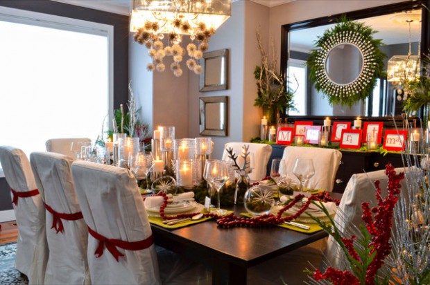 19 Beautiful Candle Centerpiece Ideas, Candle Dining Room Decor