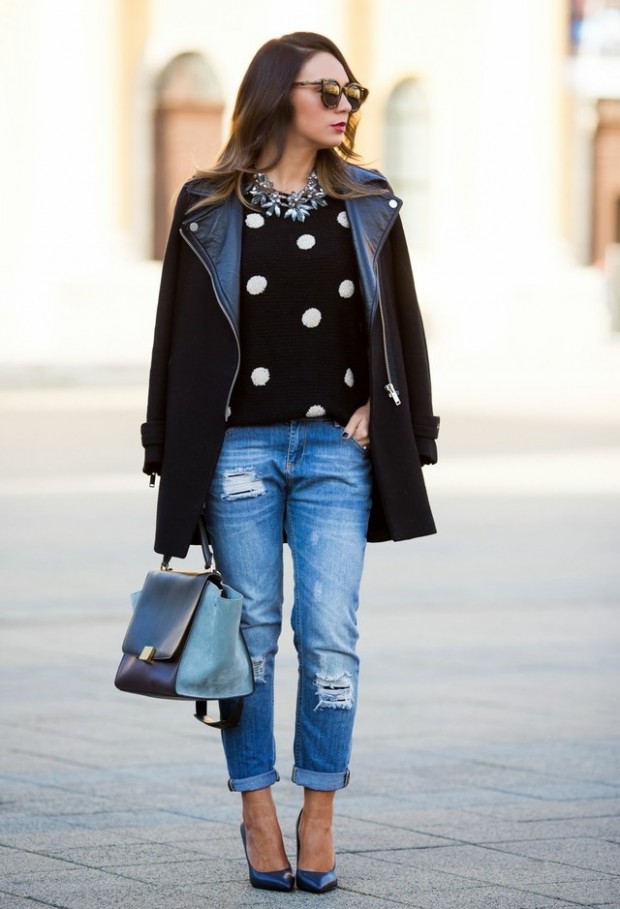 Boyfriend Jeans for Stylish Cozy Look (4)