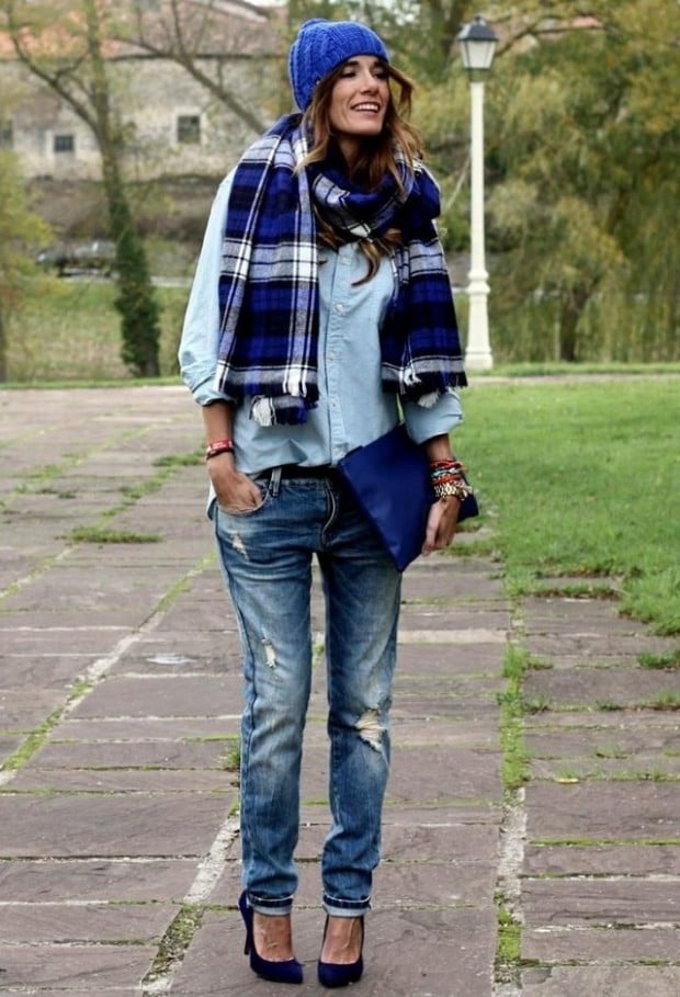 Boyfriend Jeans for Stylish Cozy Look (5)
